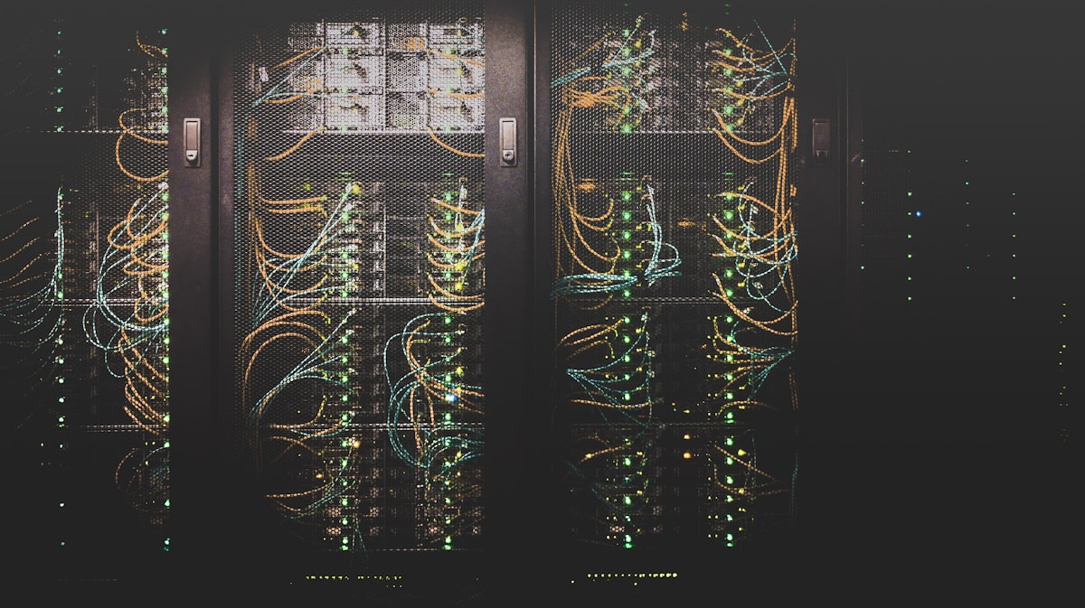 Fiber-optic server infrastructure